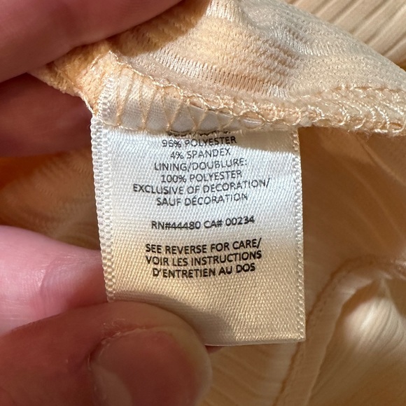 Material Girl | Peplum Zipper Back Side Cutout Lace Strap Sleeveless Tank Blouse - Picture 8 of 12